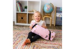 China Modern Nap Mats For Preschool Soft Cotton Blend With Pillow Elastic Straps supplier