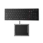 Dynamic Waterproof Backlit Chiclet Keyboard Rugged For Harsh Environments for sale