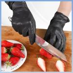 PVC Black Disposable Latex Free Gloves Powder Free Sterile Hand Gloves for sale