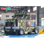 Funny Cars Wonderful Inflatable Bounce Castle With Ball Pit Pool Fire Retardant