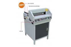 China 450v A3 Paper Cutter Machine Electric Guillotine Stack Paper Cutter supplier
