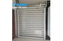 China Commercial Crystal Polycarbonate Roller Shutter Doors PC Material Clear Design supplier