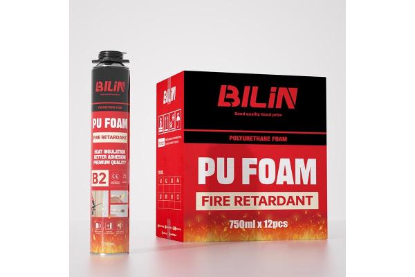 BILIN B2 Fire Retardant PU Foam One Component Fire Rated Polyurethane Foam