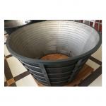 High Quality Wedge Wire Screen Panels Basket For Centrifuge for sale