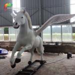 CE Weather Proof Simulation Realistic Animatronic Animals Pegasus Fun Park Animals