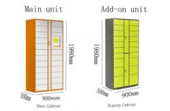 China Smart Delivery ODM Digital Parcel Locker Electrostatic Powder Coating supplier