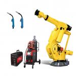 6 Axis Payload 700Kg FANUC M-900iB/700 Welding Robot Arm With Welder And TBI MAG Gun for sale