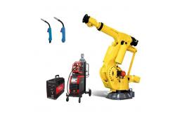 China High Speed FANUC Welding Robot Arm With MIG MEG Welder, Industrial Welding Robot supplier