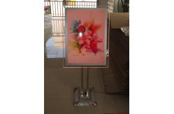 China 304 SUS Base Floor Standing RGB Snap Frame Led Light Box supplier