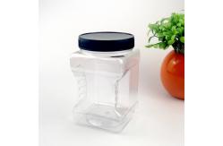 China 275mm Height Cookies 4500ml Plastic Grip Jar With Screw Cap supplier