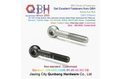 China QBH DIN444 YZP Yellow Zinc Plated Lifting Eyelet Knuckle Fish Eye Fisheye Screw supplier