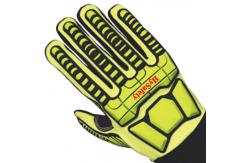 China Water Repellent EN13594 Cut Resistant Work Gloves Kevlar Armortex Material supplier