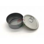 Mini Hemp Packaging 100ml Easy Open Ring Pull Tin Can / Metal Tins With Lids for sale