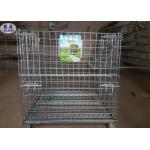 Industrial Welded Steel Wire Container Storage Cages for sale