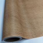 Wood Textured Semi Rigid PVC Interior Film For Mdf Membrane Furniture for sale