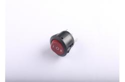 China 11 * 15mm Electrical Rocker Switches Illuminated 2 Pins Power 4 Pins PC Button supplier