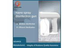 China Handheld Nano Mist Sprayer Electric Nano Spray Gun Wireless 1-2m supplier