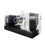 QK1327 Cnc Pipe Threading Machine Flat Bed Lathes High Precision for sale