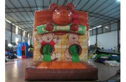 China Lovely Obstacle Course Bounce House , Kids Inflatable Obstacle Course 3 X 9x 3m supplier