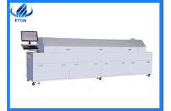 China SMT Reflow oven with 8 temperature zone Welding with hot air 450mm (mesh) supplier