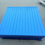 Efficient Logistics Solution Stackable Metal Steel Pallet With ISO4001 Certification