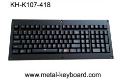 China USB PS2 Ruggedized Backlight Keyboard Full Keys With Mechanical Switch supplier