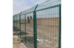 China Framework Welded Mesh Fencing 1800x3000MM Railway Security Fencing supplier