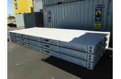 China Well Painted Shipping Container Platform 20ft Flat Transportation 192000 Kgs supplier