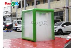 China Custom Made Green Fogger Intergrated Disinfection Channel In Supermarket Entrance supplier