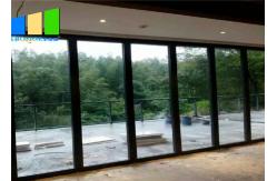 China Hot Sale Folding Office Glass Partition Door Sliding Partition Wall supplier