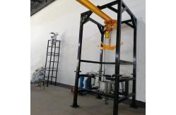 China 500 - 2000kg Ton Bag Unpacking Machine With Weighing System supplier