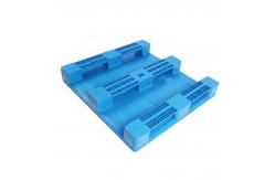 China Customized Warehouse Plastic Pallet 1100x1100 HDPE Pallets Blue supplier