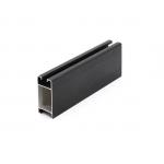 Black Frame Extrusion Casement 6063 T5 Aluminum Window Profiles for sale