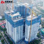 Steel Structure Luxury Apartments Commercial Areas Hotels High Rise Building for sale
