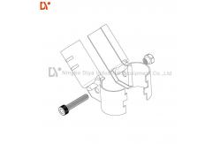 China Flexible Lean Tube Connector Coated Metal Joint Lean Pipe Fittings supplier