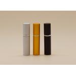 Optional Capacity Refillable Glass Perfume Spray Bottles Customized Logo Printing