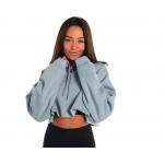 Fashion Cotton Sports Team Hoodies Printed Long Raglan Sleeve Oversized Cropped Top for sale