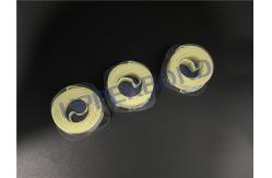 China Full Coated Yellow Aramid Tape Heat Resistance Conveying Tobacco Making Machine supplier