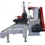 Dual Circular Blade Electric Powered Wood Sliding Table Saw,Circular Sawmill with Carriage for sale