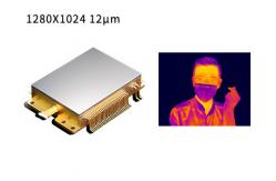 China Mega Pixel Large Array Uncooled Infrared Detectors 1280x1024 12μm Mature Technology supplier