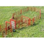 4 Rails Powder Coating 2.1mx1.6m Horse Fence Panels for sale
