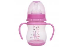 China BPA Free 6oz 160ml Wide Neck Arc Polypropylene Baby Bottles supplier