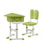 Height Adjustable Classroom Tables And Chairs ABS / PP Plastic for sale