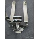 Mobile Hand Pallet Jack With Weight Scale 5500 Lb Stainless Steel Material