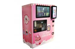 China 3 Jams Banknote Soft Ice Cream Vending Machine Fully Automatic supplier