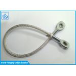 High Tension Plastic Coated 3.0 Mm Wire Rope Assembly By Swage Eye