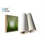 Matte Inkjet Digital Large Format Printing Canvas Polyester Print Fabric 220Gsm