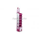Retail Temporary Personal Skin Care 5-shelf Promotional Cardboard POP Display for sale