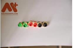 China Compatible Din 1.5mm Round ECG Socket Spo2 Connector Red Green Black supplier