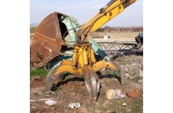 China Orange Peel Hydraulic Scrap Grab For Excavator Rotating Excavator supplier